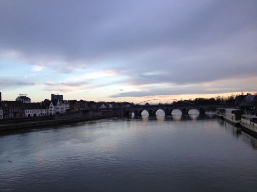 En dan is de dag weer voorbij en krijg ik als toegift nog een prachtige zonsondergang cadeau.