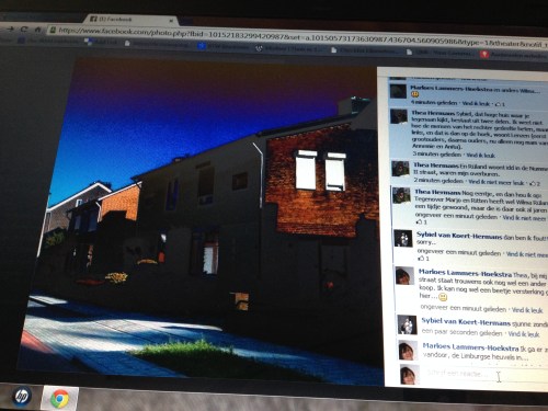 Langzaam maar zeker is de goedemorgen foto  in een 'raad de locatie' plaat veranderd. Het levert vaak lange gesprekken op over bewoners en omgeving. Mooi om het verleden online tot leven te zien komen.