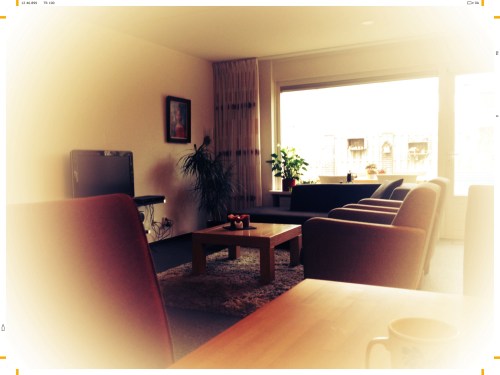 Zaterdag huishouddag telt niet voor de woonkamer. 