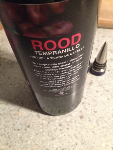 Einde van het weekend, *plop*