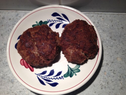 Terug op aarde met boerenbont en zelfgemaakte balletjes..