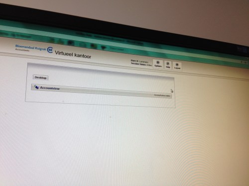 Hoera! we zijn weer verbonden. Het virtuele kantoor is geopend