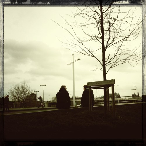 De stad is vol van momenten zoals deze. Vaak vergeet is ze vast te leggen. Hier kon ik niet omheen