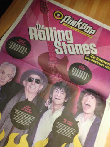 Als het waar is...als he?..dan ben ik er biij. kost wat kost. De beatles waren me liever geweest maar je kunt nu eenmaal niet alles hebben...