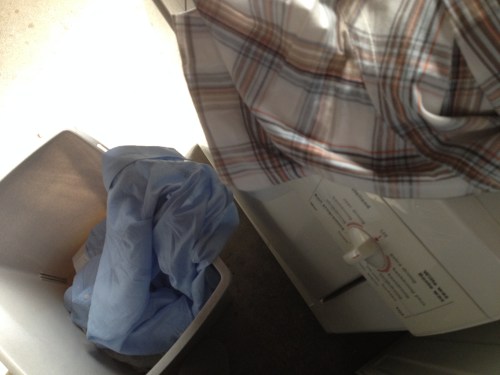 Zaterdag wasdag...draai ik mijn hand niet voor om.