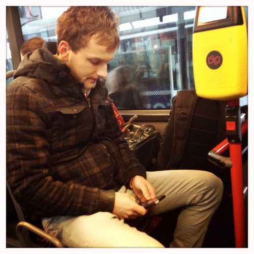 Ook in de bus neem je de ruimte