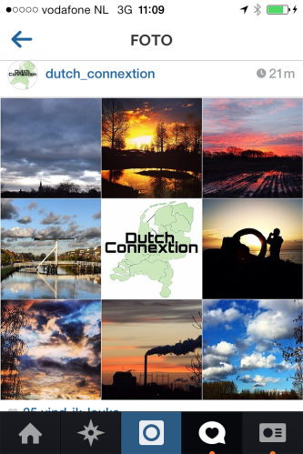 Tussendoor nog in het zonnetje gezet door @dutch_connextion op Instagram. Mijn foto luchtfoto staat linksboven