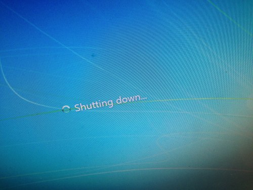 Tijd om af te sluiten.