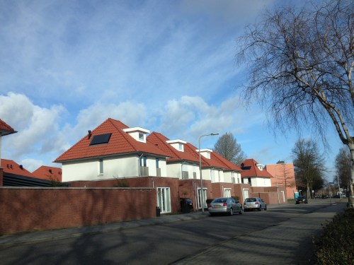 Onderweg naar de bakker, nog meer lucht.