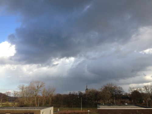 Nog een keer naar boven voor lucht. Voor vandaag ben ik er wel klaar mee.