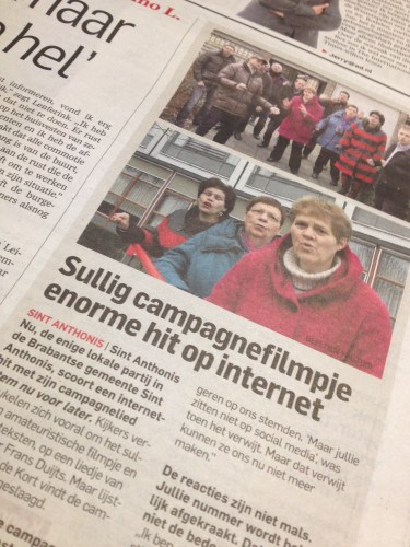 Zo´n bericht dwingt tot kijken...Hilarisch