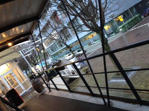 De was komt vroeg in Rotterdam.