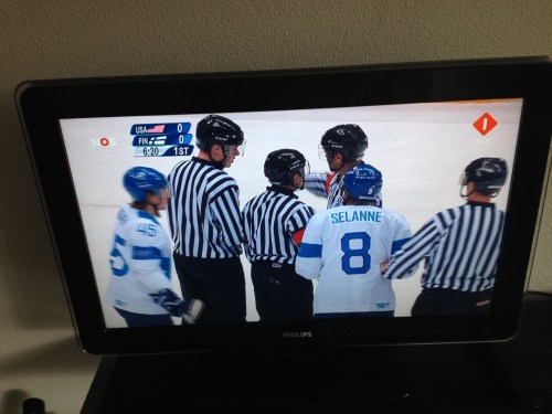 Laatste dag Sotchi, het gaat er hard aan toe.