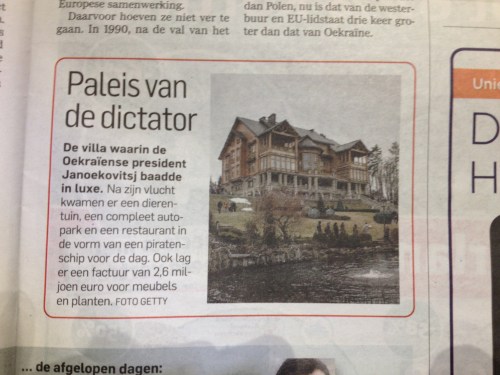 Koning, keizer, admiraal, eigen zakken vullen ze allemaal.