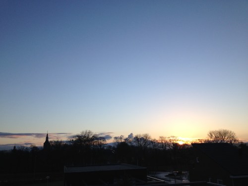 Het wordt nooit saai. Elke dag dat ik dit mag vastleggen begint gewoon goed.