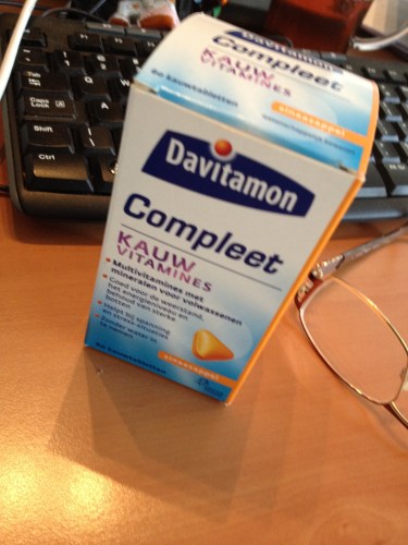 Ik ga los en gooi alles in de strijd tegen de bacillen. Kauw me gezond