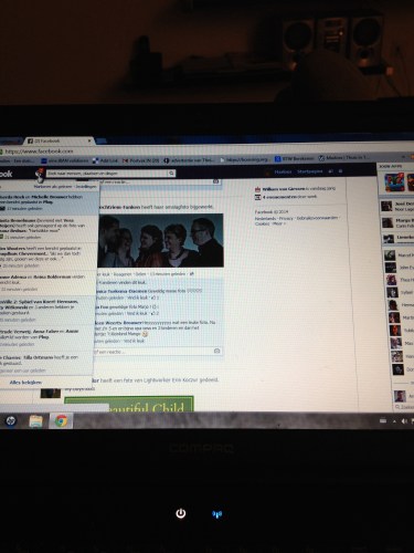 Avond, facebook en plog. Dag, dag...tot morgen!