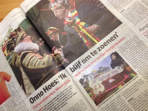 Carnaval is de tijd om bestuurders op de korrel te nemen. RTL boulevard is er niets bij