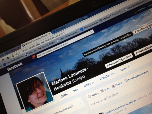 Tijd om facebook ook even op te schonen. 