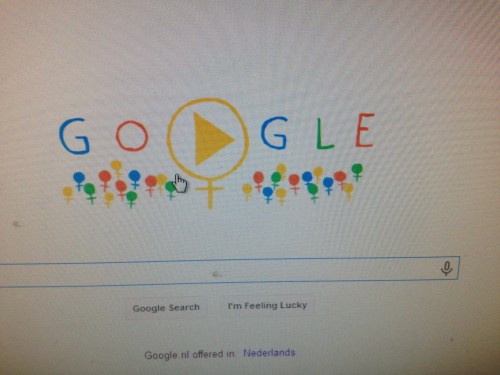 Volgens Google is het International women's day. Het zou wat