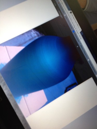 Snel een paar plogs bezoeken. Haar vaas valt op...zo mooi!