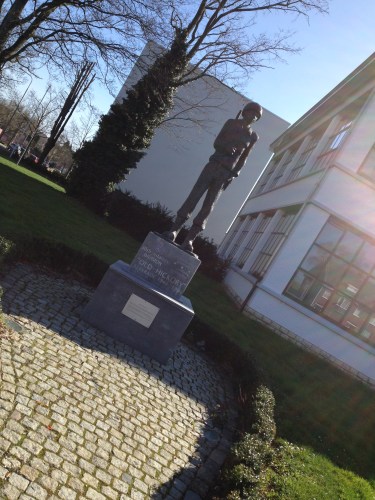 Een beeld dat me voor het eerst opvalt. Een onderdeel van de geschiedenis van Kerkrade die bij onze jeugd al niet meer bekend is. 