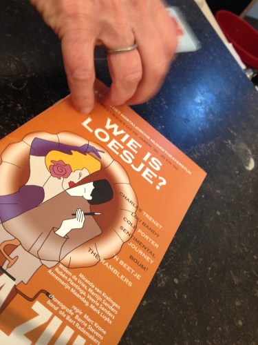 Kijk ...ik ben ook te zien in het Theater aan 't Vrijthof