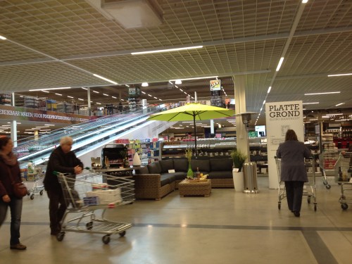 Booschappen halen bij de nieuwe Sligro...ik ben onder de indruk