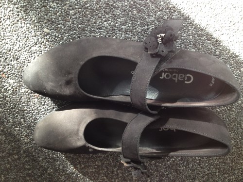 Nieuwe schoenen gekocht..