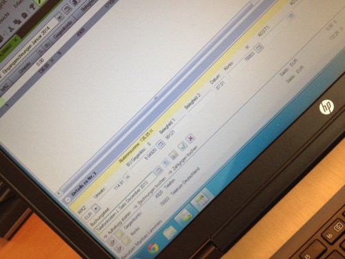 Boekhouden german Style...Achterstand inhalen is vandaag onbegonnen werk. 