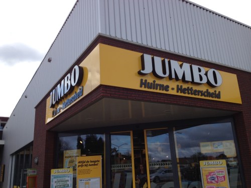 Hallo Jumbo, er is werk aan de winkel dus boodschappen doen in vliegende vaart
