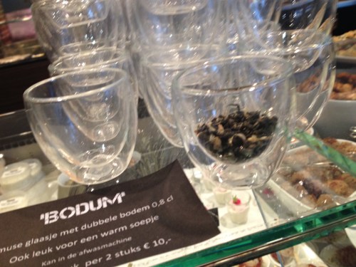 en nog meer glas, maar dan voor soep.