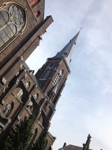 De voorkant van de Kerk is prachtig
