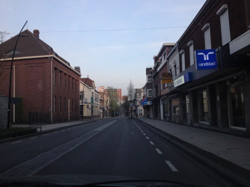 Zoals gewoonlijk heerlijk rustig 's ochtends in het dorp.