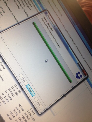 Laptop meteen ook maar even 'opruimen'