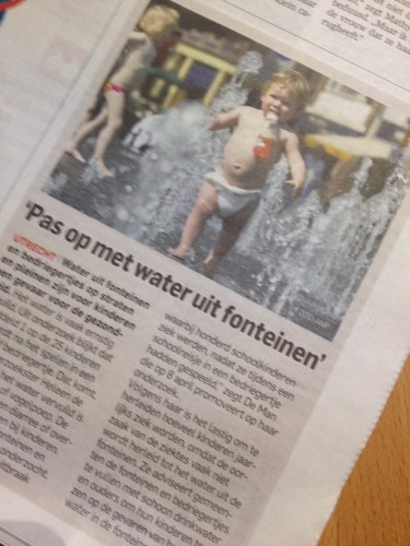 Niks onschuldig kinderplezier maar een bron van ziekte...