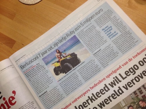 Oh ruhuby...ze heeft in ieder geval een betere deal gekregen dan haar bejaarde vriendje..