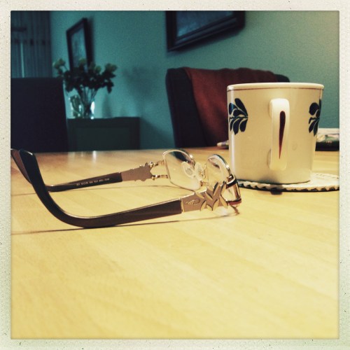 Ik bekijk de boel eens van een andere kant.