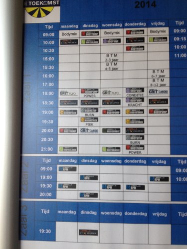 Buiten de body vive kun je bij de toekomst nog veel meer lessen volgen. 