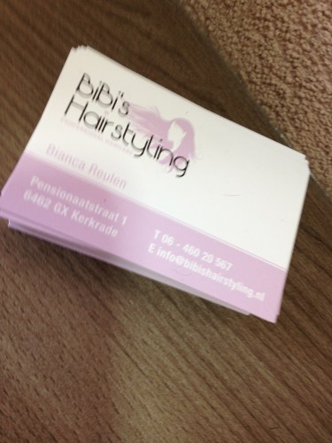 Mochten jullie een goede kapster zoeken...aanrader!