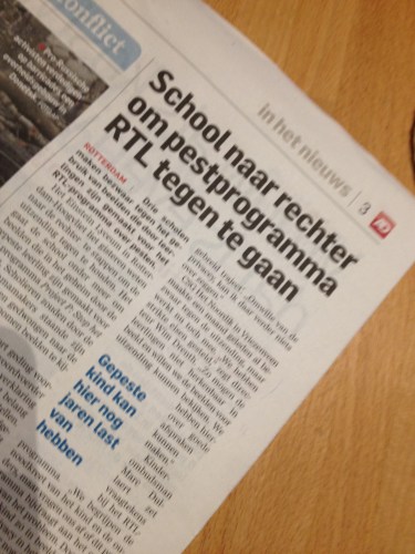 je eigen falen willen verbergen...niet meer, niet minden (mijn bescheiden mening )