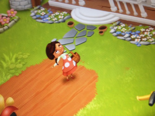 en dit kleine meisje is mijn eigen roodkapje...huppel de huppel