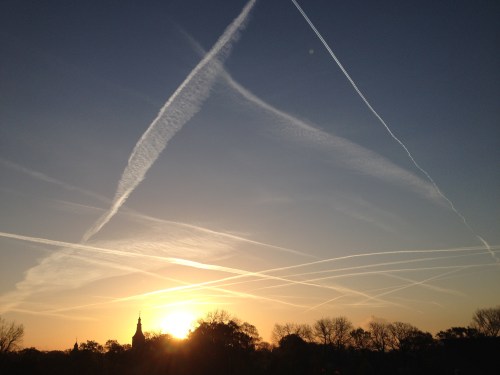 De dag begint weer prachtig.