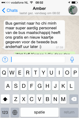 Appje uit Vietnam maakt weer iets goed