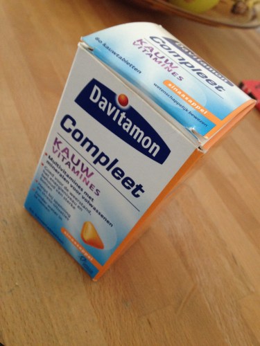 Voor de broodnodige vitamientjes heb ik dit.