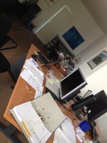 Ik heb ondertussen bureau twee ook ingepikt