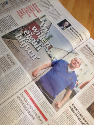 Dom volk..ons land heeft er meer dan genoeg van