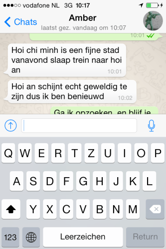 Het was even stil maar vandaag weer een berichtje uit Vietnam.