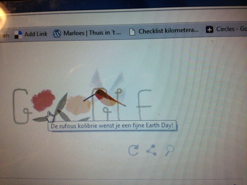 Google doet ook mee met Earth Day