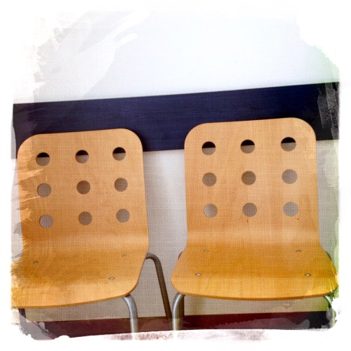 Ik moet nog even wachten voor de marteling begint.